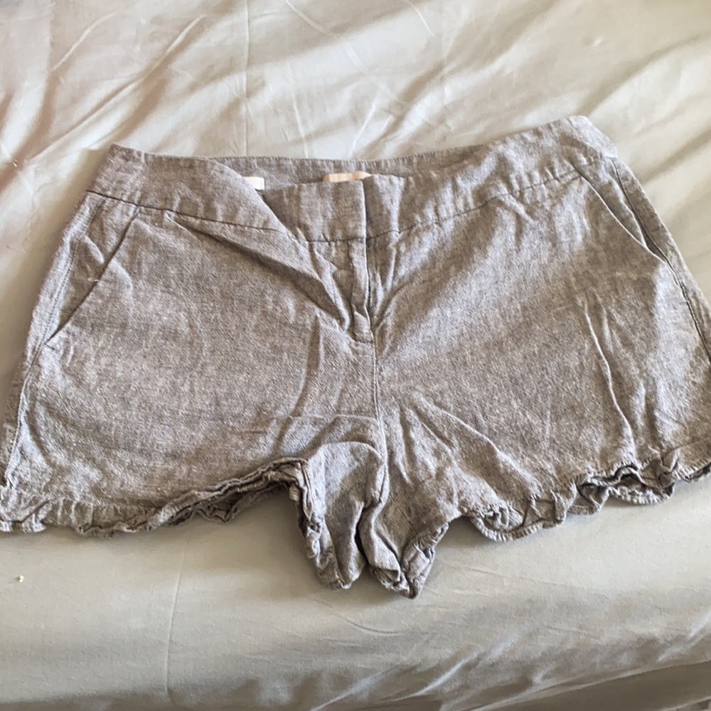 Ann Taylor Loft Ruffle Shorts - Picture 3 of 8